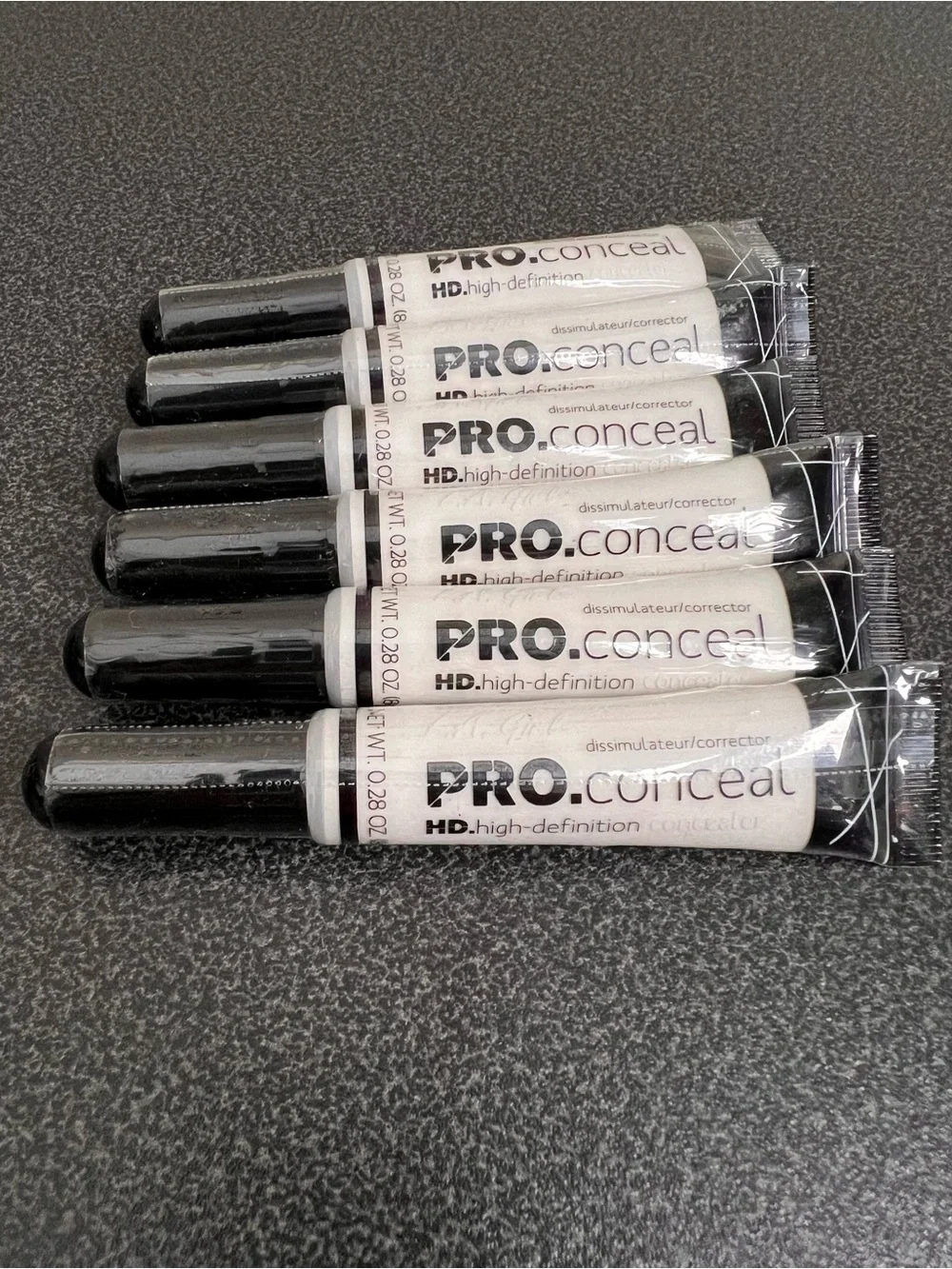 PRO.conceal Radiant Beige Concealer Tubes - Neutral Set of 6